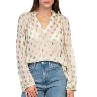 Bluse Beige Frau An'ge Louise