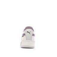 Baskets Blanc/Violet Femme Puma Carina Street vue 3