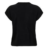 T-Shirt Noir Femme Jacqueline De Yong Lion vue 2