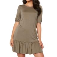 Robe Marron Femme Jacqueline de Yong URBAN pas cher