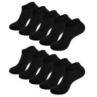 x10 paires de chaussettes noires homme Twinday