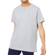 T-Shirt Gris Homme Tommy Hilfiger Slim Jersey