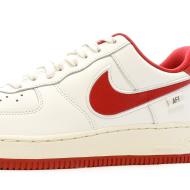 Baskets Écru/Rouge Homme Nike Air Force 1 vue 7