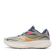 Chaussures de running Grises Femme Saucony Ride 15 Night pas cher