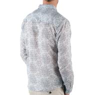 Chemise Manches Longues Blanche Homme Deeluxe Willard vue 2