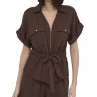 Blouse Marron Femme JDY Mille