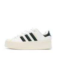 Baskets Blanches/Noir Femme Adidas Superstar Bonega pas cher
