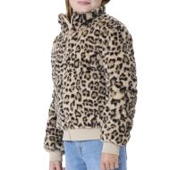 Veste en fausse fourrure Léopard Fille NAME IT Mila