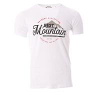 T-shirt Blanc Homme Best Mountain 2009
