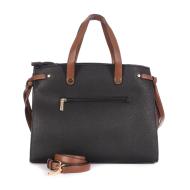 Sac à Main Noir/Marron Femme Manoukian JACIRA vue 3