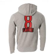 Sweat Gris Homme NBA Chicago Bulls KYN vue 2