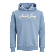 Sweat à capuche Bleu Garçon Jack & Jones Htons