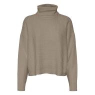 Pull Taupe Femme Vero Moda Momega pas cher