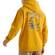 Sweat zippé Jaune Homme Superdry Frontier vue 2