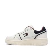 Baskets Blanche Homme Tommy Hilfiger Retro pas cher