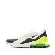 Baskets Blanches/Jaune Homme Nike Air Max 270 pas cher