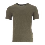 T-shirt Kaki Homme Guess Dustin pas cher