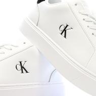 Baskets Blanches Homme Calvin Klein Jeans Classic Cupsole Lace vue 7