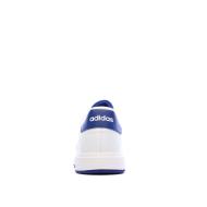 Baskets Blanc/Bleu Garçon Junior Adidas Grand Court 2.0 vue 3