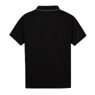 Polo Noir Homme TBS Lierre vue 2