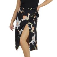 Jupe Noir Imprimé Femme Roxy Midtown Sun pas cher