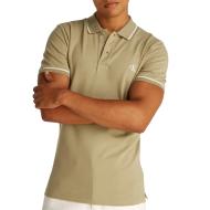 Polo Beige Homme Calvin Klein Jeans Tipping