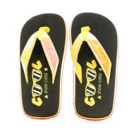 Tongs Noir/Jaune Femme Cool Shoe Original Eve vue 3