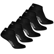 X5 Chaussettes Noires Homme UMBRO SLCX3