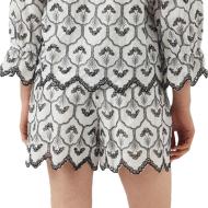 Short Blanc/Noir Femme YAS Yasmulla vue 2