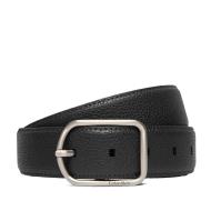 Ceinture Noire Homme Calvin Klein Jeans Round pas cher