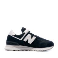 Baskets Noir/Blanche Femme New Balance WL574 vue 2