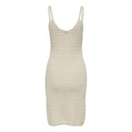 Robe Beige Femme Jdy Tropica vue 2