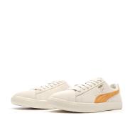 Baskets Ecru/Orange Homme Puma Clyde Og vue 6