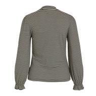 Pull Noir/Blanc Femme Vila Visabia vue 2