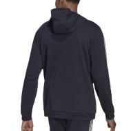 Sweat Marine/Turquoise Homme Adidas Tiro vue 2