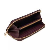 Portefeuille Prune Femme Calvin Klein Jeans Ck Large Zip vue 2