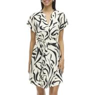 Kleid Weiss/Schwarz Frau Vila Viclo