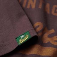 T-shirt Bordeaux Homme Superdry Premium vue 2