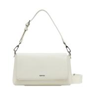Sac à Bandoulière Blanc Femme Calvin Klein Jeans Must pas cher