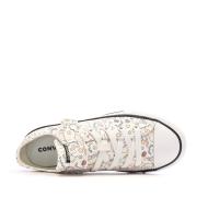 Baskets Blanches Fille Converse Chuck Taylor All Star vue 4
