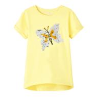 T-shirt Jaune Fille Name it Fenka