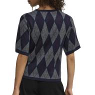 Women’s Navy/Grey JDY Maggy Argyle Jumper Photo of the Espace des Marques %store% store - view of %key%