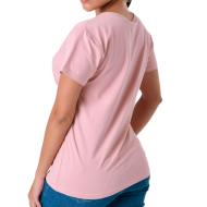 T-shirt Rose Femme Project X Paris Basic Broderie F221114 vue 2