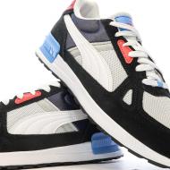 Baskets Noir/Bleu Homme Puma Graviton Evening vue 7