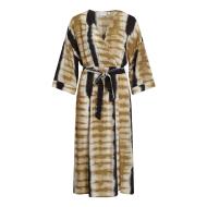 Robe Marron/Marine Femme Vila Viwrinkle pas cher