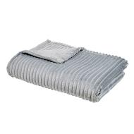 Plaid Gris Today XL 150x200cm pas cher
