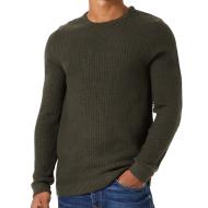 Pull Kaki Homme Jack & Jones Damian pas cher
