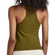 Débardeur Kaki Femme G Star Raw Racer Slim vue 2