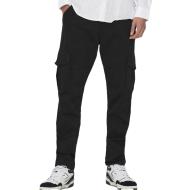 Pantalon Cargo Noir Homme Only & Sons Dean pas cher
