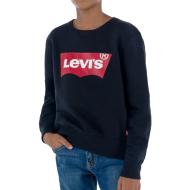 Sudadera negra para niño Levi's, corte recto con mangas batwing barato